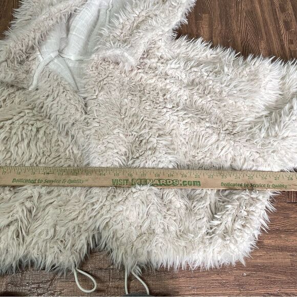 Free People Fuzzy Shag Jacket Coat Size Medium - Picture 9 of 9